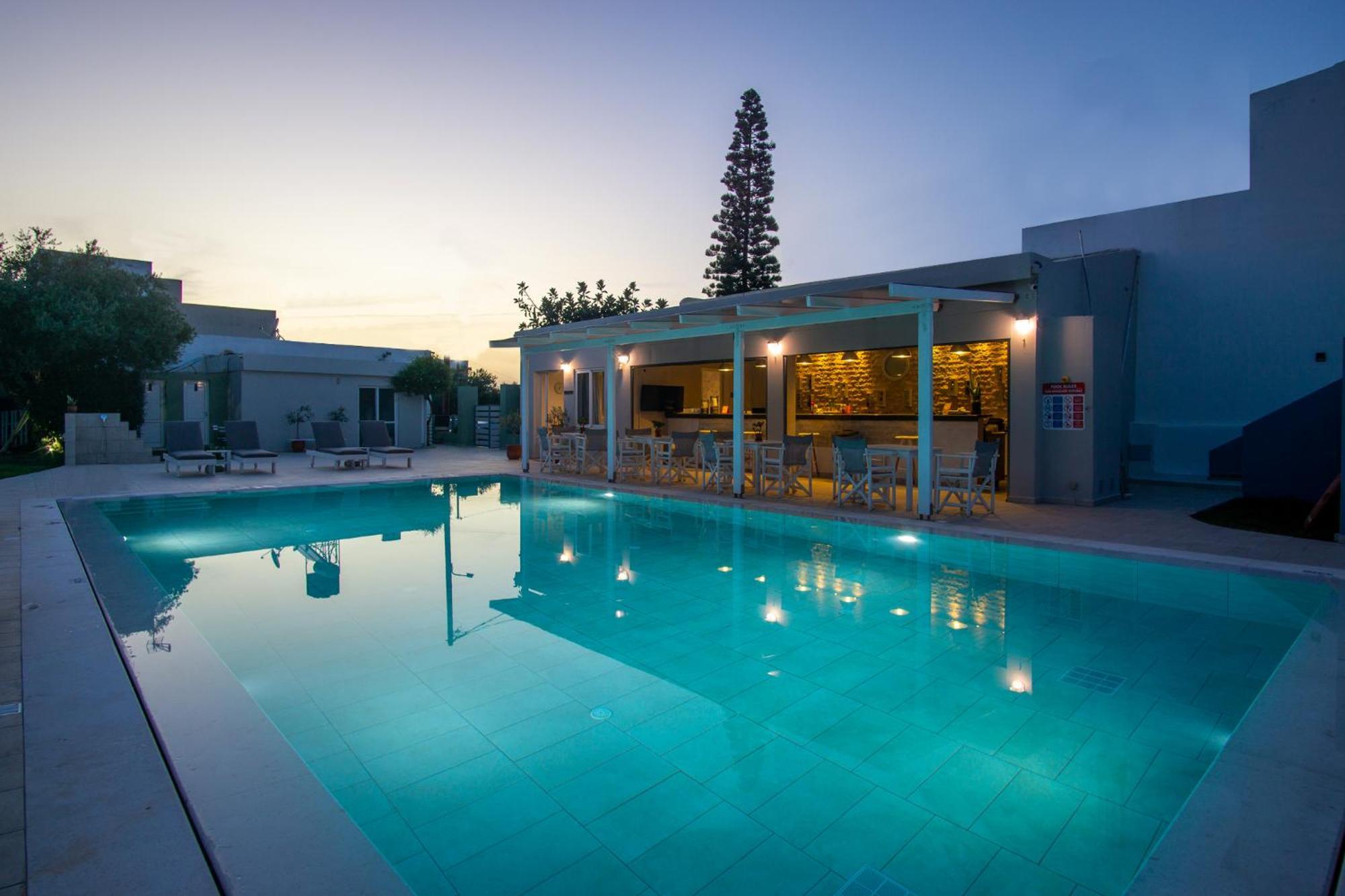 Golden Sun Boutique Lejlighedshotel Malia Eksteriør billede