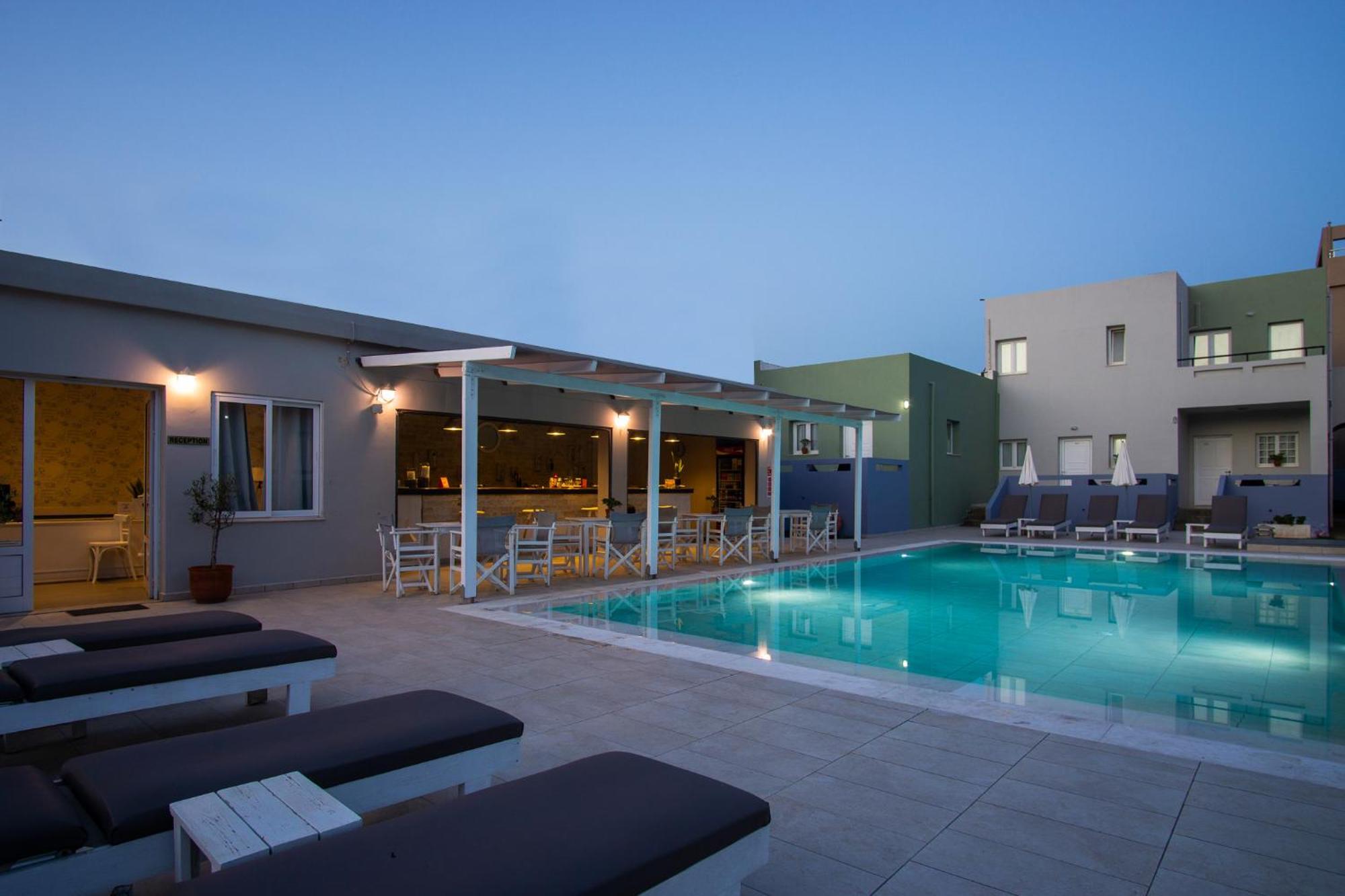 Golden Sun Boutique Lejlighedshotel Malia Eksteriør billede